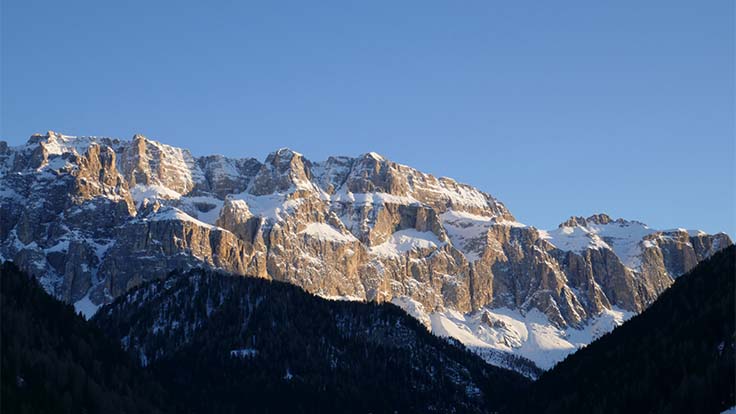 Gruppo Sella d'inverno