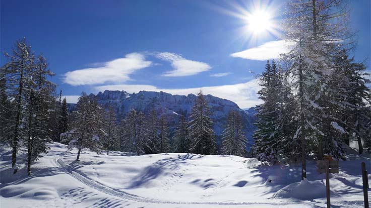 Ciaspolada a Selva di Val Gardena