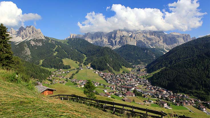 Selva Val Gardena d'estate